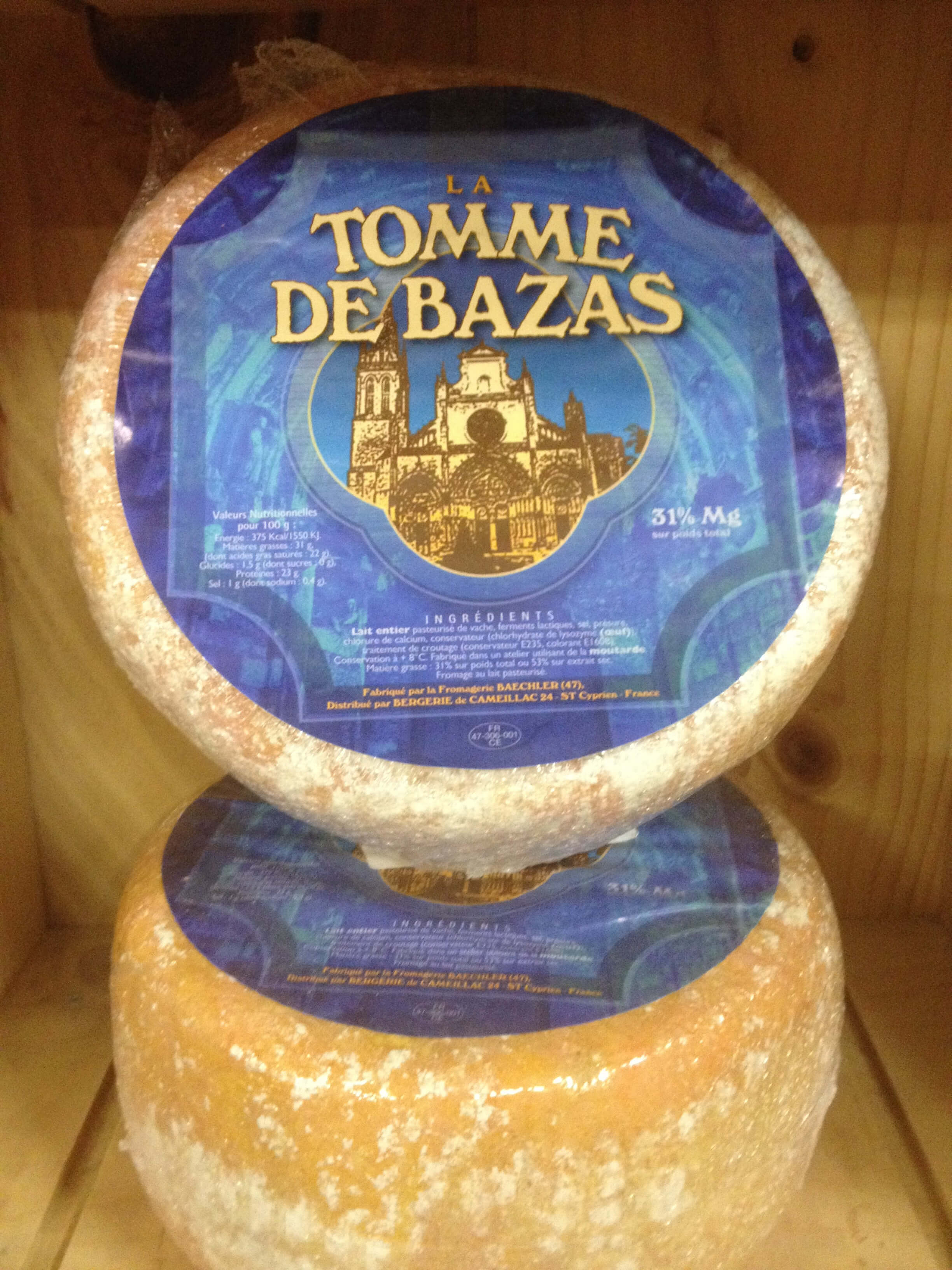 Tomme de Bazas (Vache)
