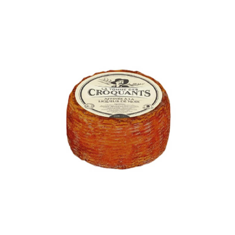 Tomme des Croquants affinée à la liqueur de noix)