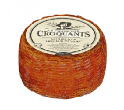 Tomme des Croquants affinée à la liqueur de noix)