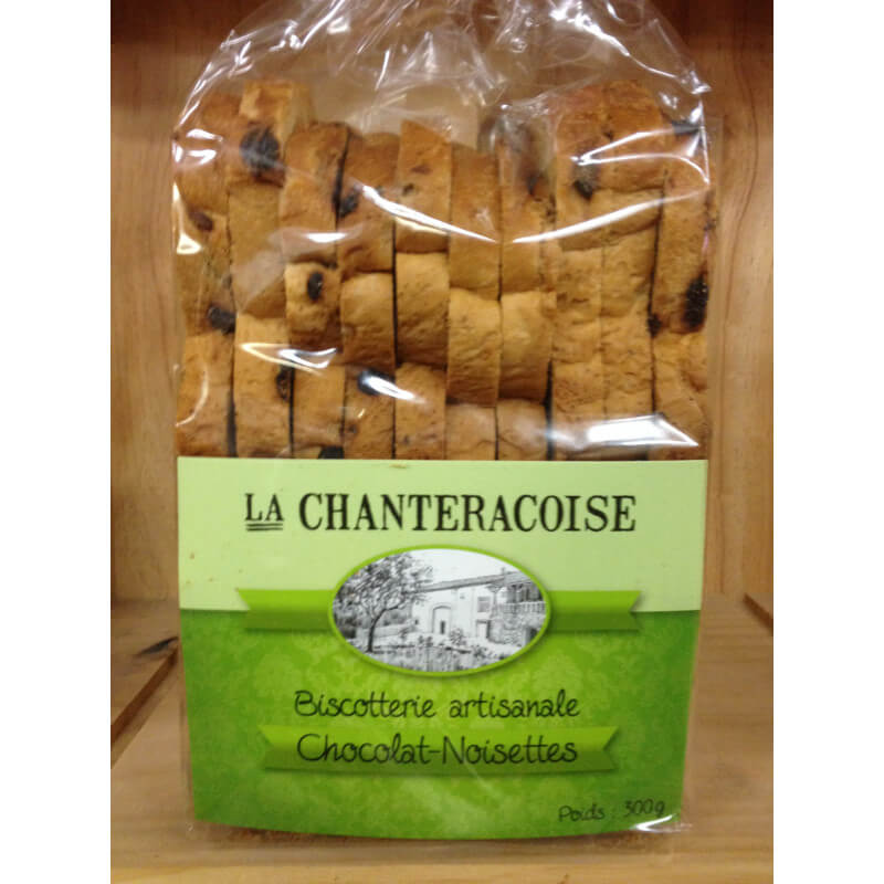 Chocolat/Noisettes - Biscottes Gourmandes