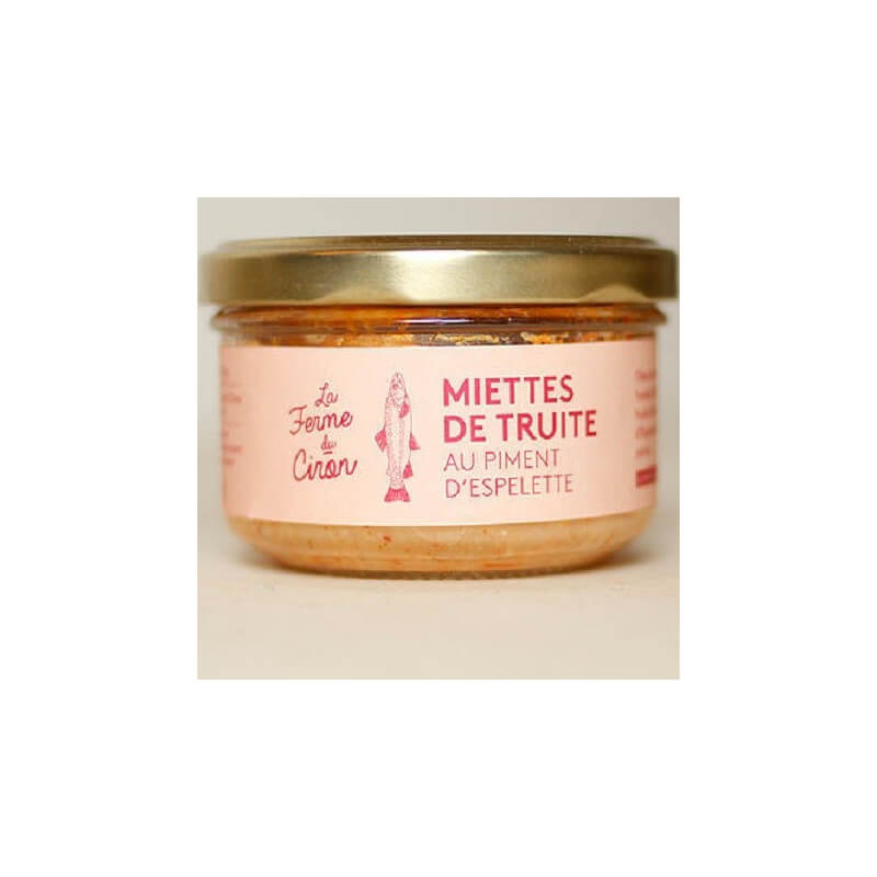 Miettes de Truite au Piment d'Espelette