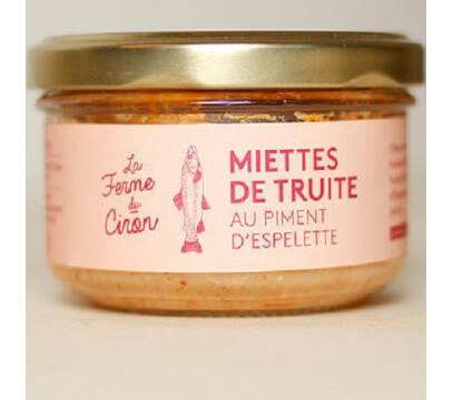 Miettes de Truite au Piment d'Espelette