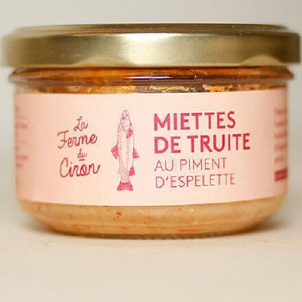 Miettes de Truite au Piment...