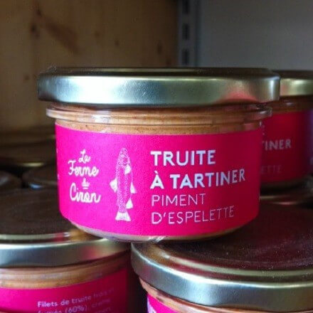 Truite à tartiner au Piment...