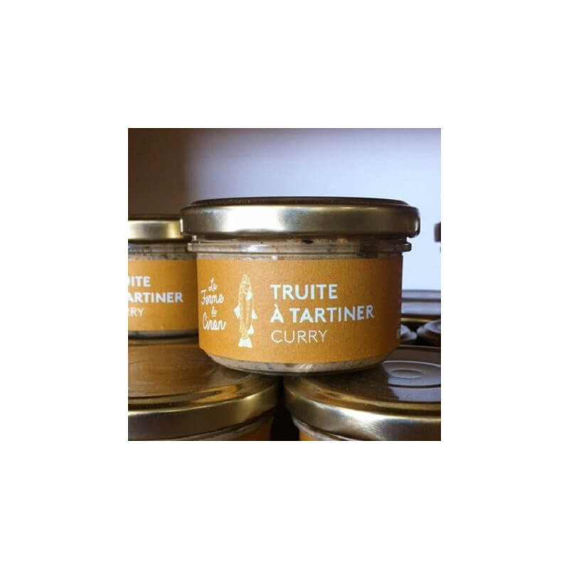 Truite à tartiner au Curry