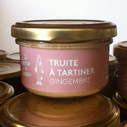 Truite à tartiner au Gingembre