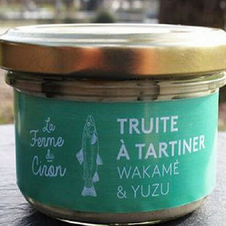 Truite à tartiner au Wakamé...