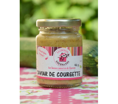 Caviar de Courgettes au Basilic