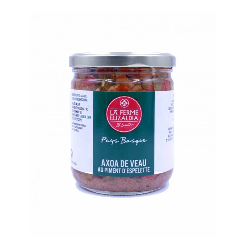 Axoa de Veau au Piment d'Espelette
