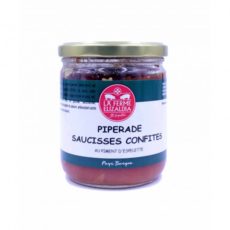Piperade Saucisses Confites