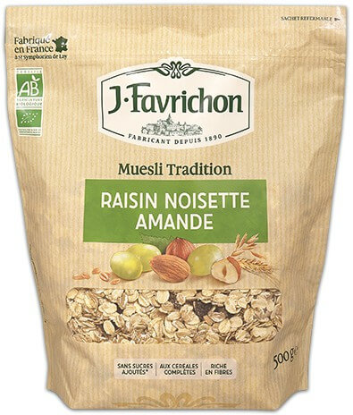 Muesli Raisin Noisette Amande