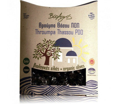 Olives Noires Thrumba à la Grecque