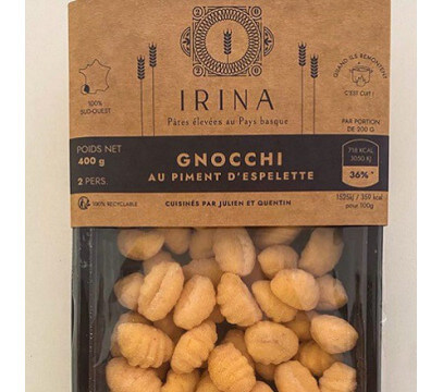 Gnocchis au Piment d'Espelette