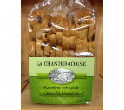 Chocolat/Noisettes - Biscottes Gourmandes