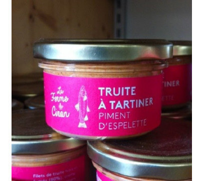 Truite à tartiner au Piment d'Espelette