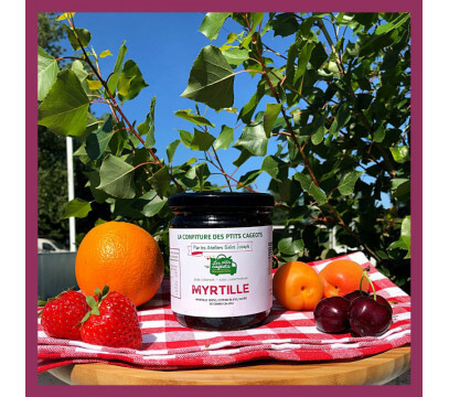 La Confiture de Myrtille des P'tits Cageots