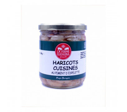 Haricots Cuisinés au Piment d'Espelette