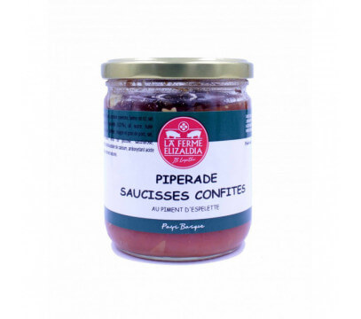Piperade Saucisses Confites