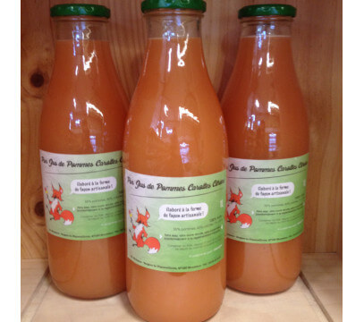 Pomme Carotte et Citron Pur Jus - 100% fruits