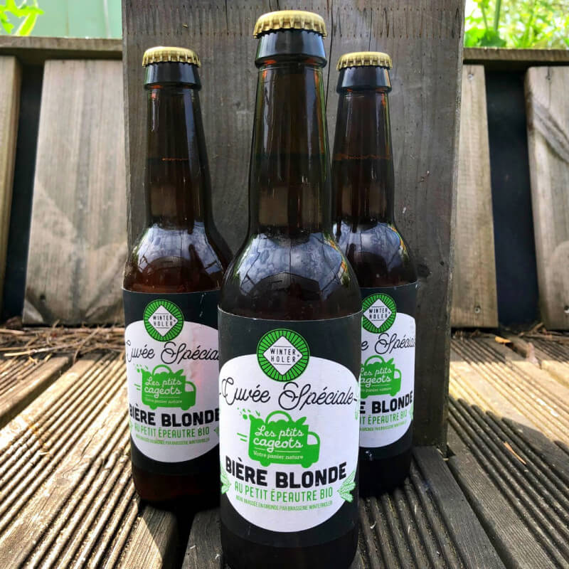 Bière artisanale au Petit Épeautre des P'tits Cageots