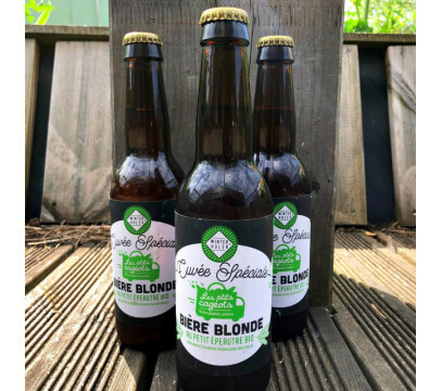 Bière artisanale au Petit Épeautre des P'tits Cageots