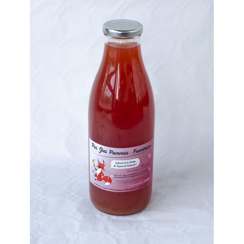 Pommes Framboises Pur Jus - 100% fruits