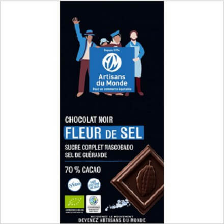 Chocolat Noir Fleur de Sel...