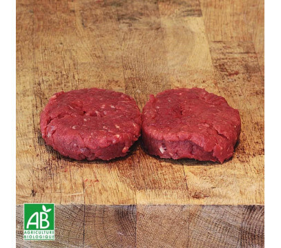 Galettes de boeuf hachés assaisonnées
