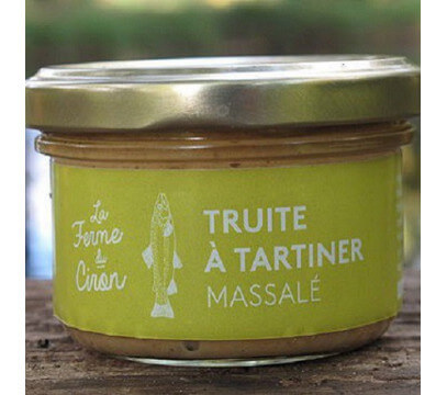 Truite à tartiner au Massalé