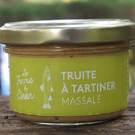 Truite à tartiner au Massalé
