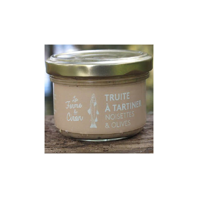 Truite à tartiner Noisettes et Olives