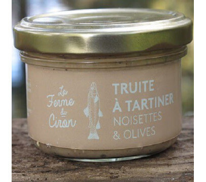 Truite à tartiner Noisettes et Olives