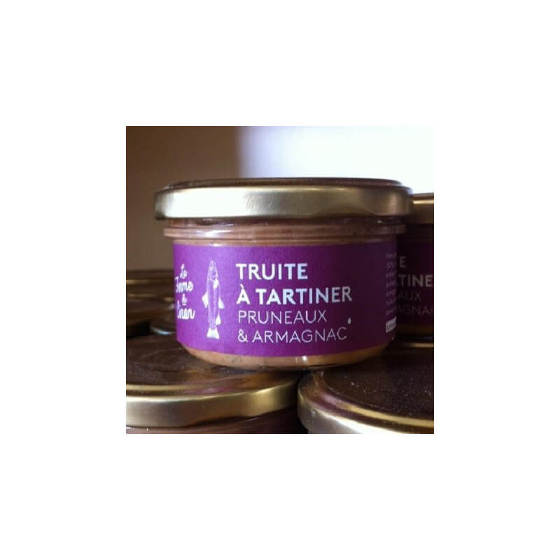 Truite à tartiner aux Pruneaux et à l'Armagnac