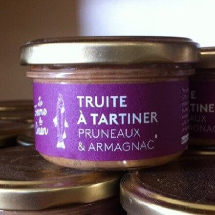 Truite à tartiner aux...