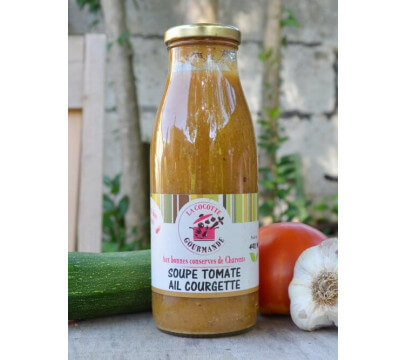 Soupe à la Tomate Ail Courgette
