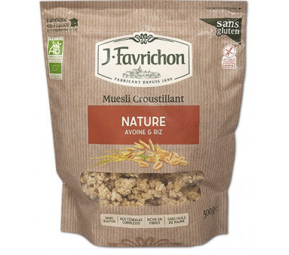 Muesli Croustillant Nature (Avoine & Riz) Sans Gluten