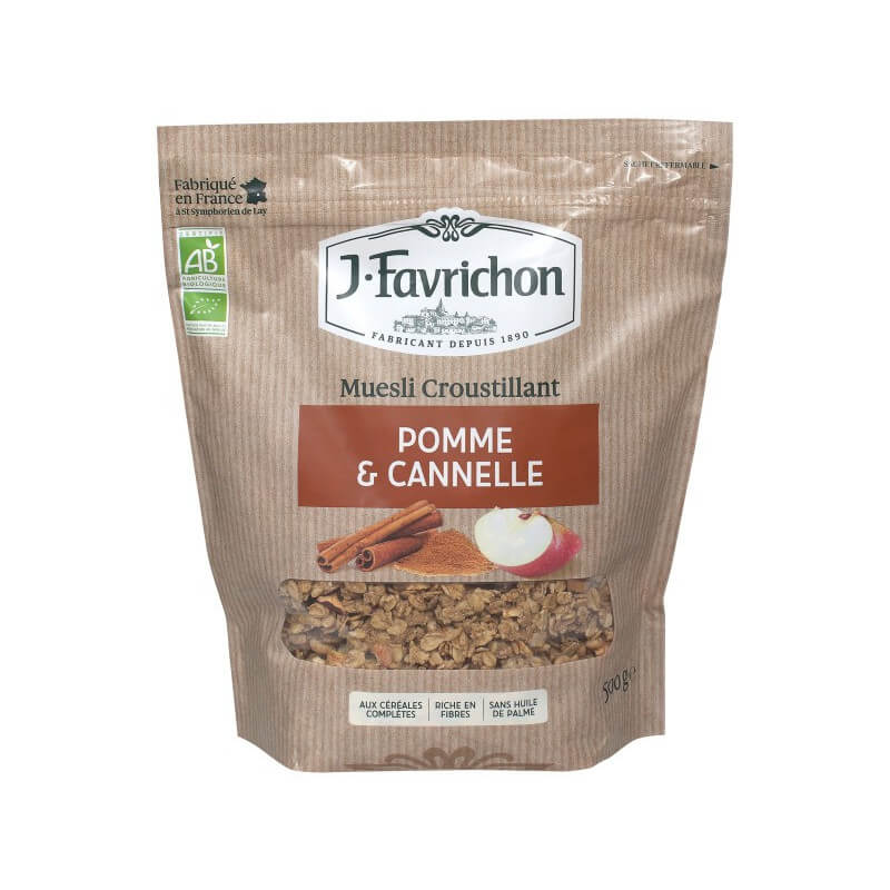 Muesli Croustillant Pomme Cannelle
