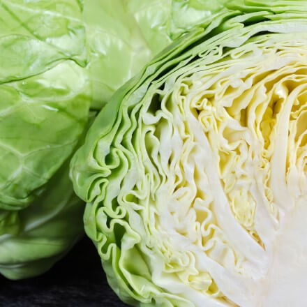 1/2 Chou blanc