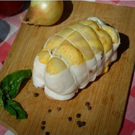 Rôti de Chapon aux cèpes...