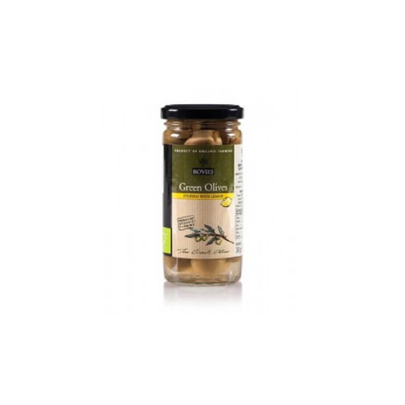 Olives Vertes Farcies au Citron
