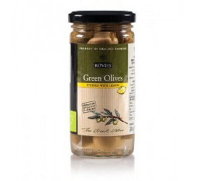Olives Vertes Farcies au Citron