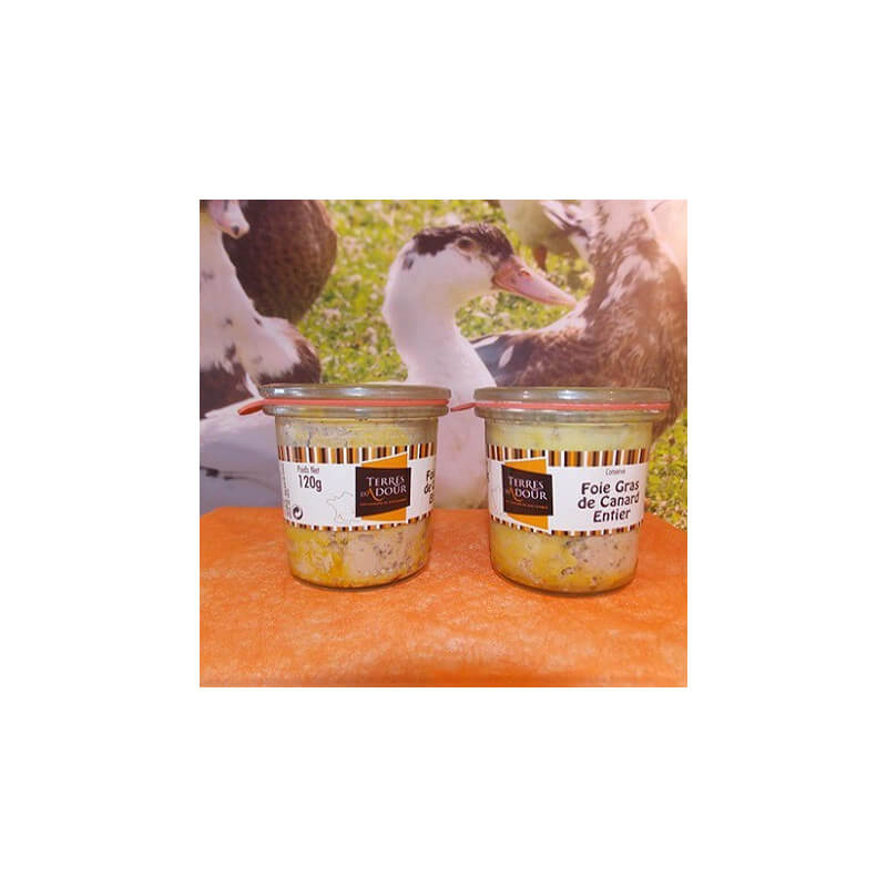 Foie Gras de Canard Entier Weck - 110 g.