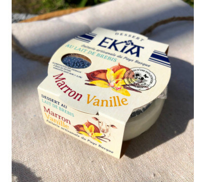 Douceur au Lait de Brebis - Marron Vanille