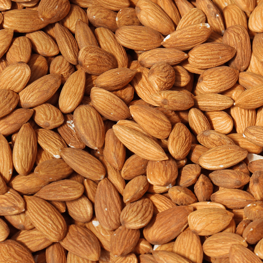 Amandes décortiquées avec peau