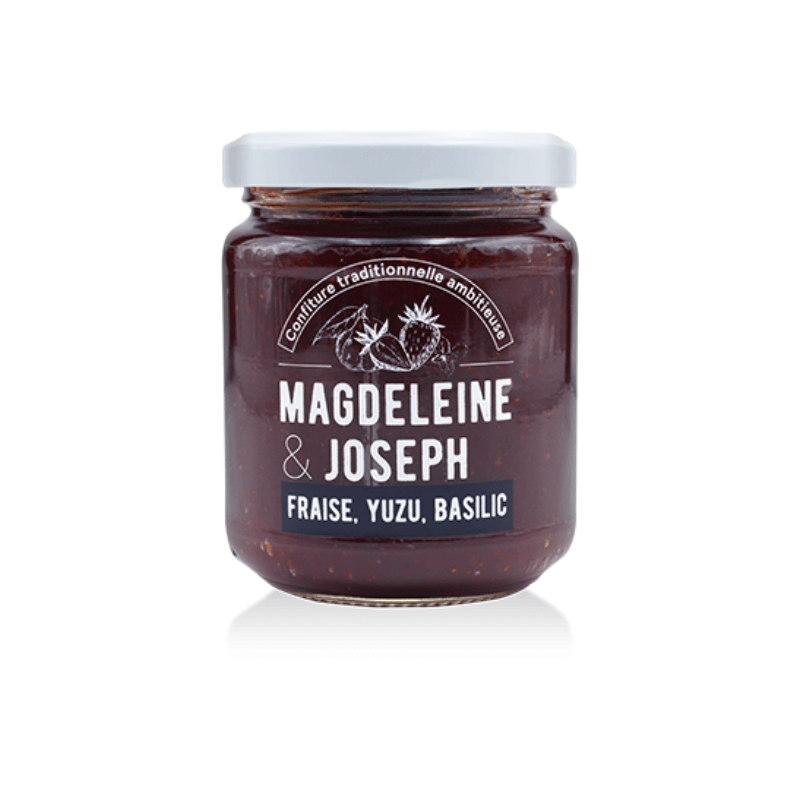 Confiture Fraise Yuzu Basilic
