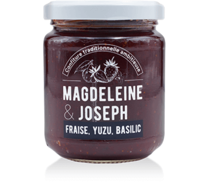 Confiture Fraise Yuzu Basilic