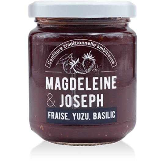 Confiture Fraise Yuzu Basilic