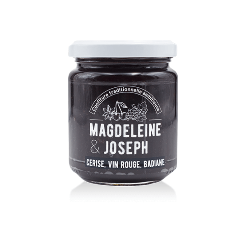 Confiture Cerise, Vin Rouge, Badiane