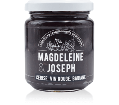 Confiture Cerise, Vin Rouge, Badiane