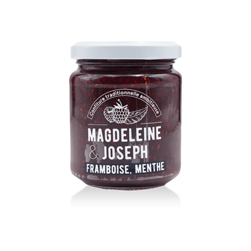 Confiture Framboise, Menthe Magdeleine & Joseph